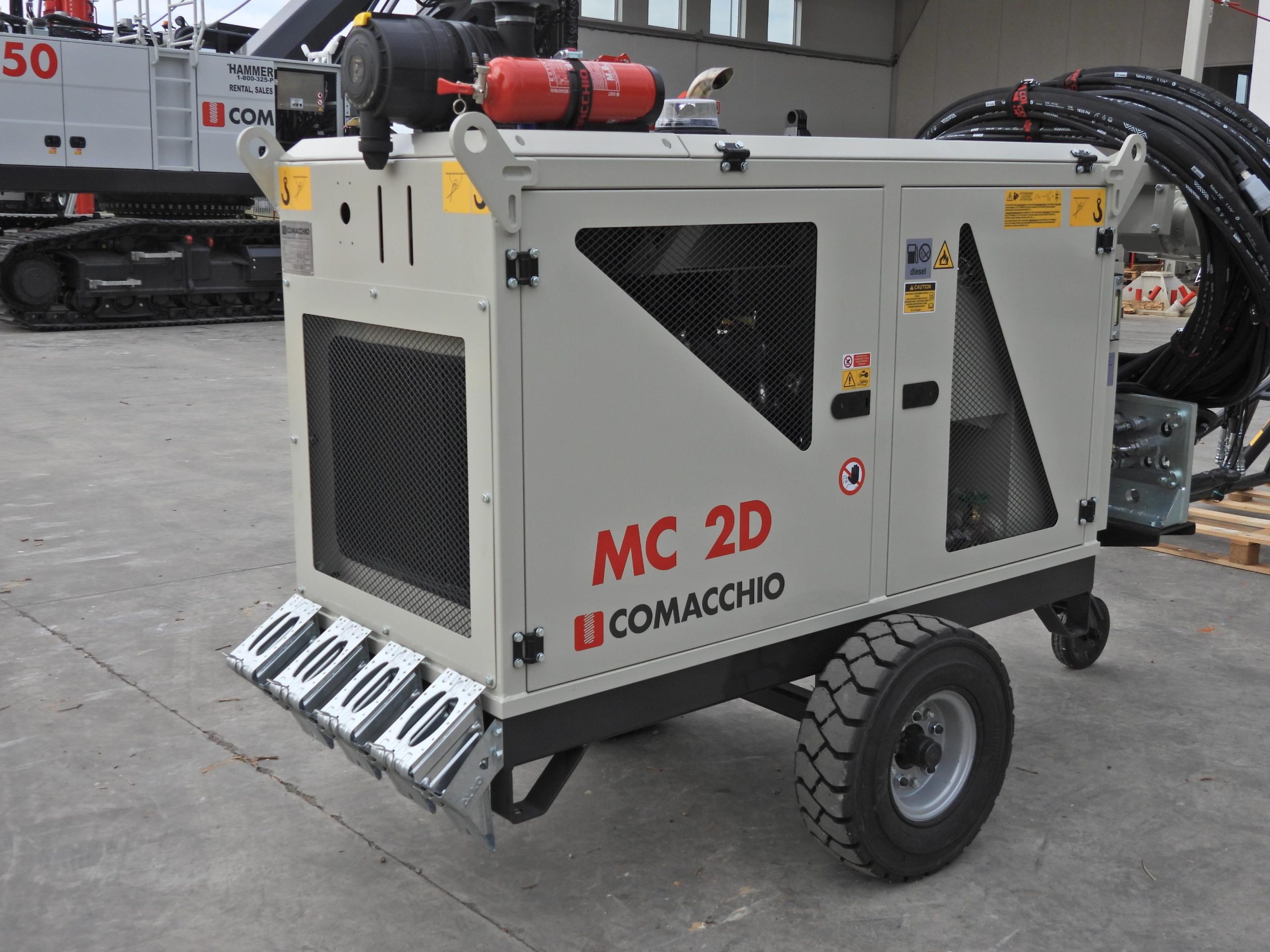 2025 Comacchio MC2D Skid Mounted Version